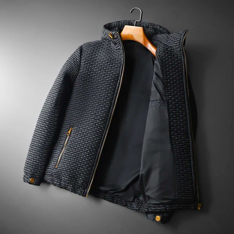 Comfortable Quilted Zip Up Jacket