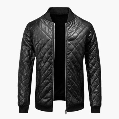 Timeless Leather Mens Coat