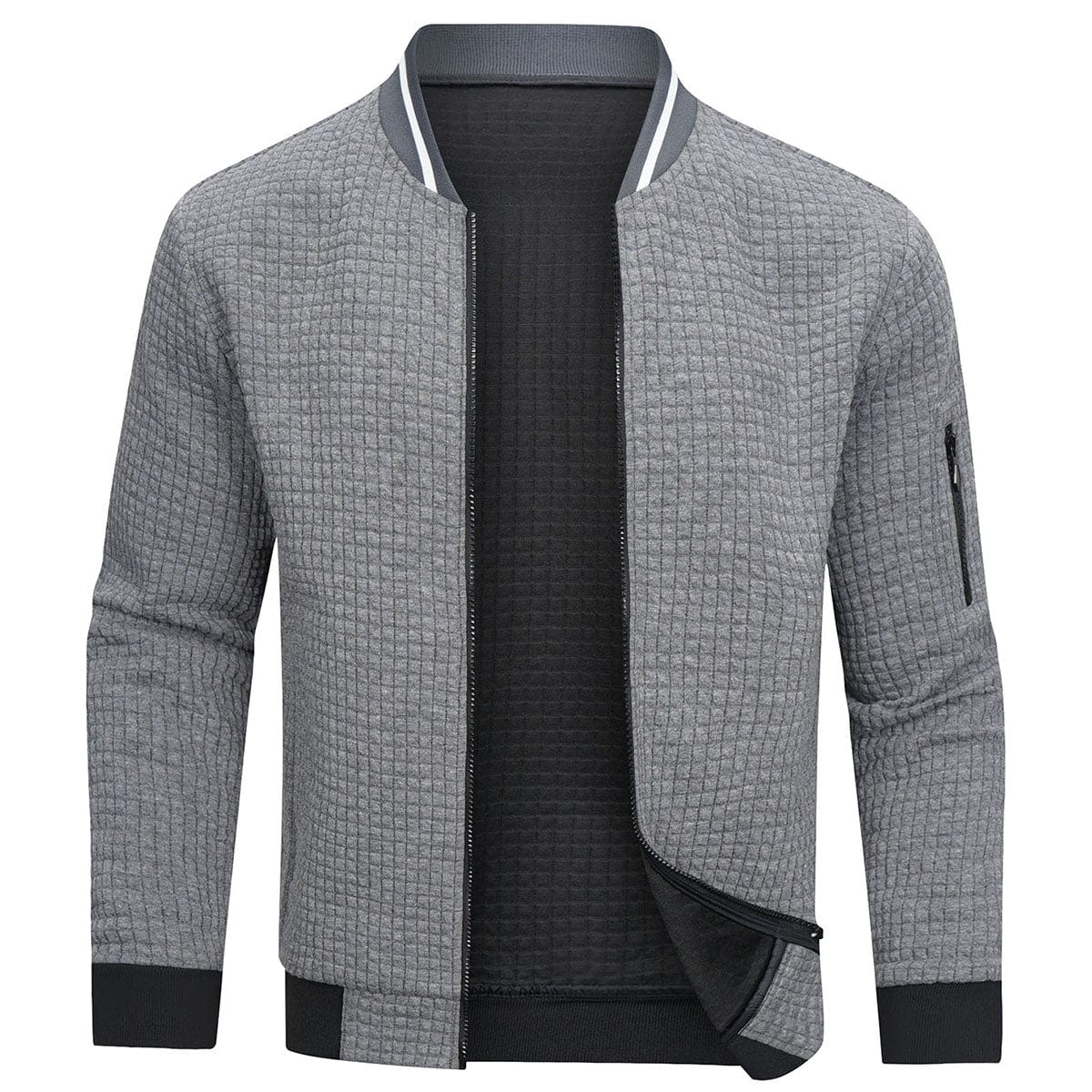 Warm Waterproof Mens Zip Up Jacket