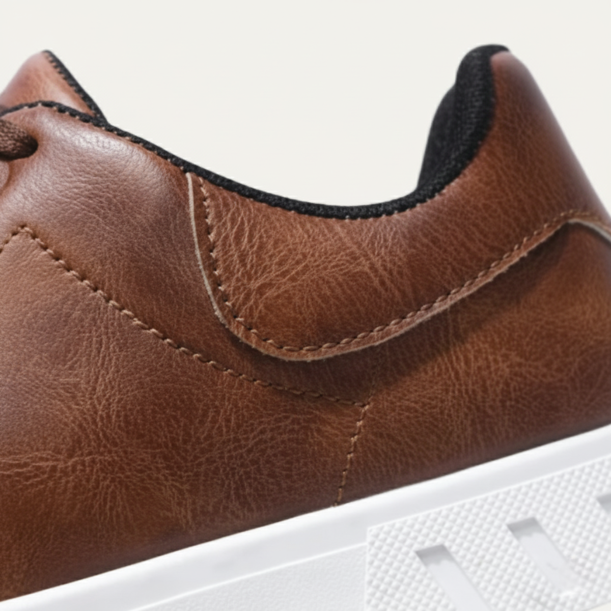 Leather Smart Comfortable Low Top Men's Shoes
