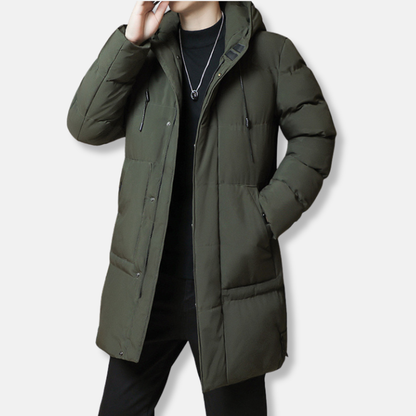 Warm Quilted Puffer Parka Jacket