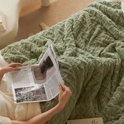 Plush Heavy Duty Throw Blanket