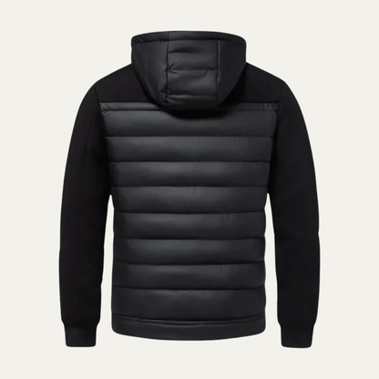 Warm Men's Down Filled Quilted Puffer Jacket Coat
