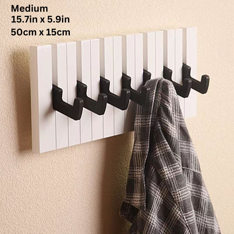 Musical Key Hook Coat Rack