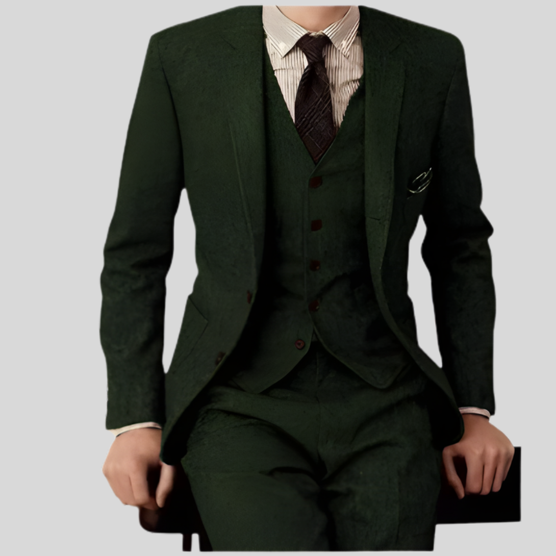 Men's Classic Fit 3 Piece Suit Pants