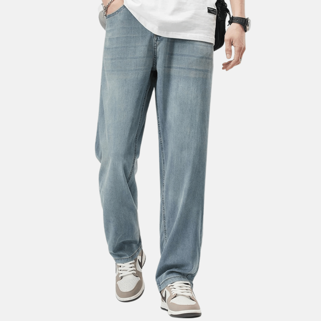 Timeless Fit Straight Leg Jeans - EasyApparels