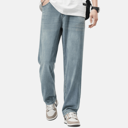 Timeless Fit Straight Leg Jeans - EasyApparels