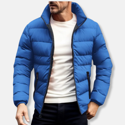 Warm Quilted Down Winter Jacket