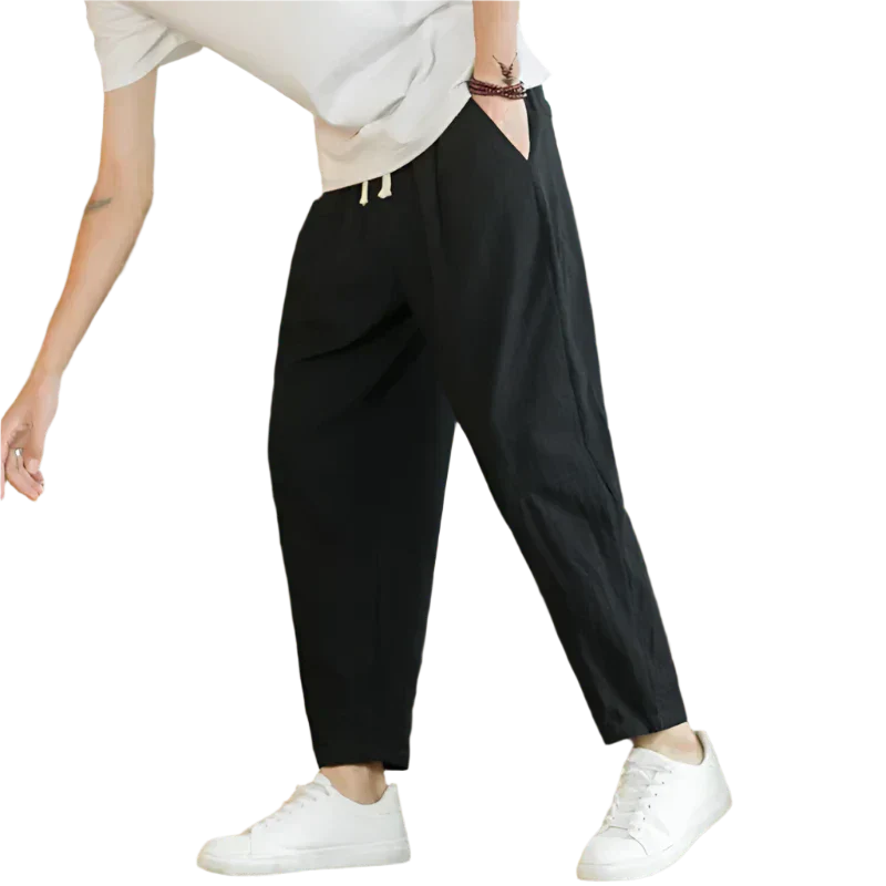 Comfortable Cotton Beach Pants