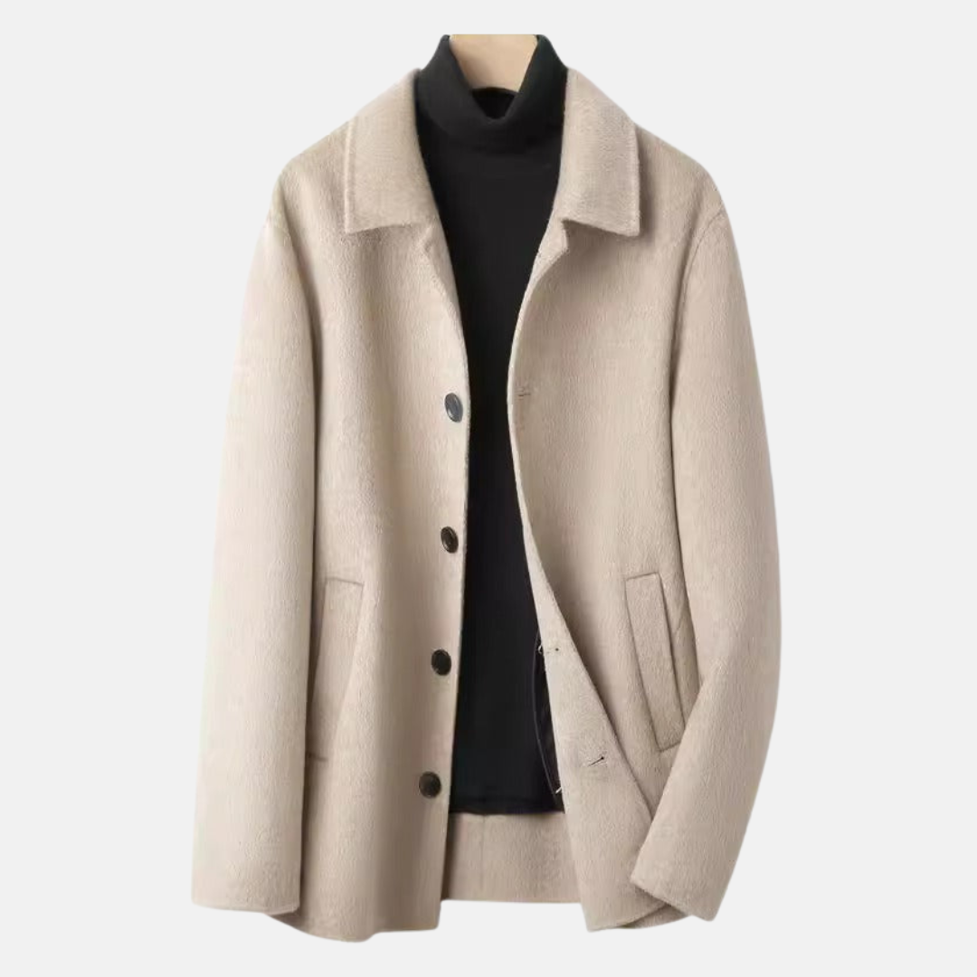 Comfortable Classic Mens Car Coat