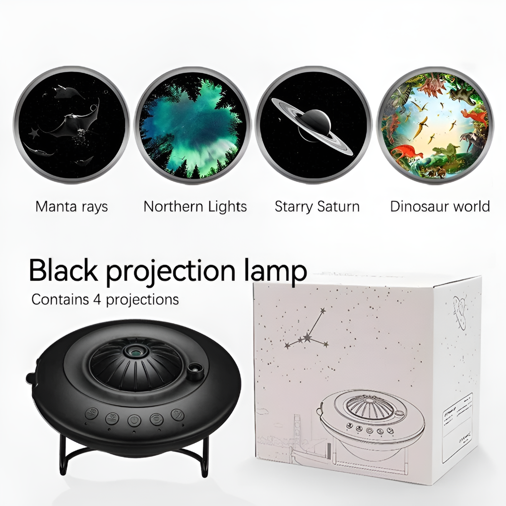 Cosmic Star Projector with Colorful Night Sky Effects