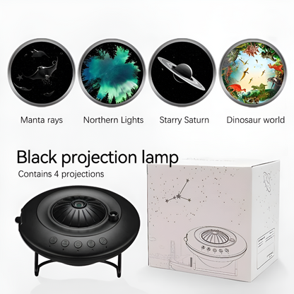 Cosmic Star Projector with Colorful Night Sky Effects