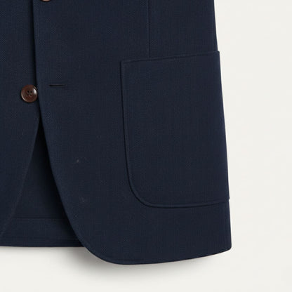 Classic Men's Tweed Blazer Jacket