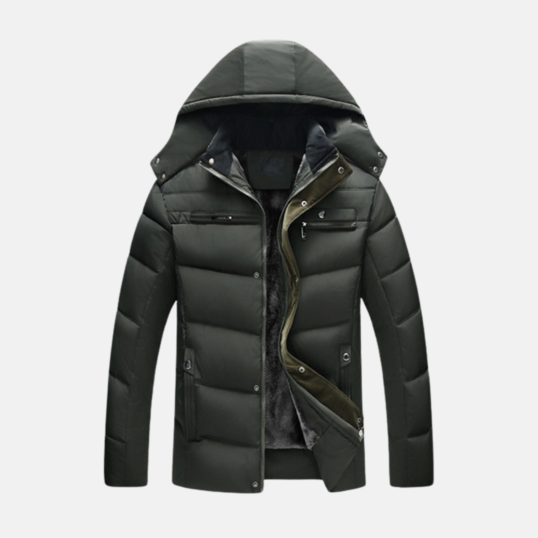 Warm Waterproof Men's Quilted Jacket