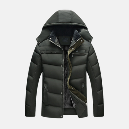 Warm Waterproof Men's Quilted Jacket
