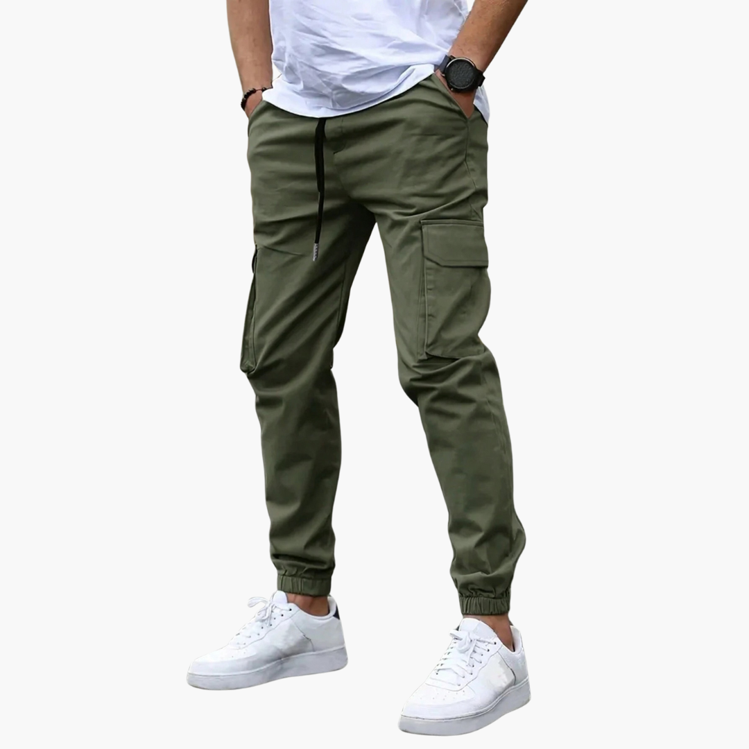 Comfy Men's Cargo Joggers with Pockets