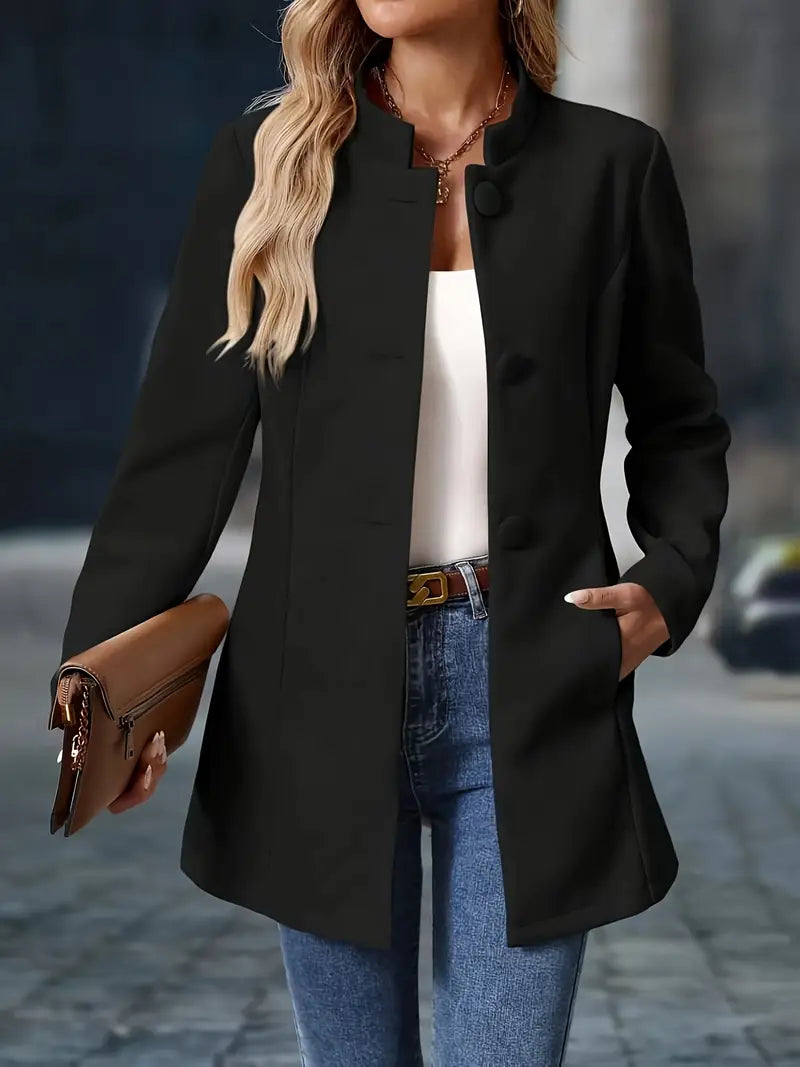 Ladies' Classic Winter Parka with Fall Pattern