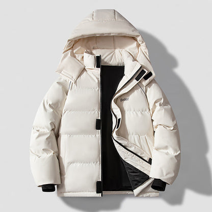 Warm Waterproof Parka Jacket - Lightweight Puffer Coat - Luxicro