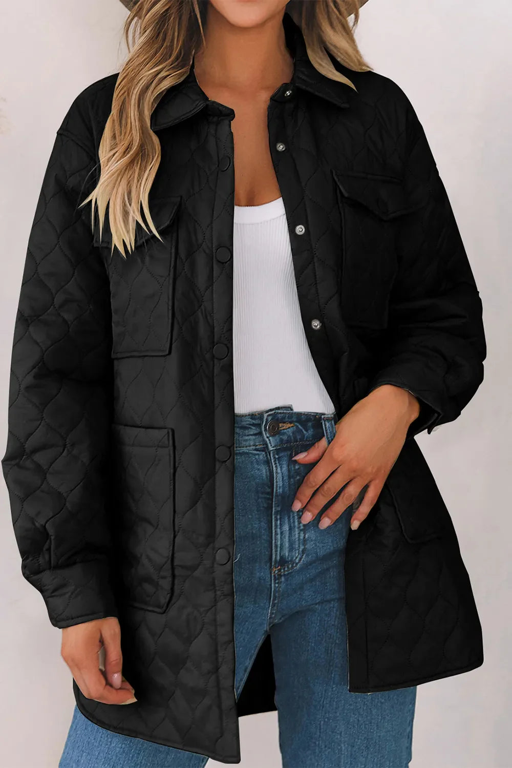 Warm Zip Up Parka Winter Jacket