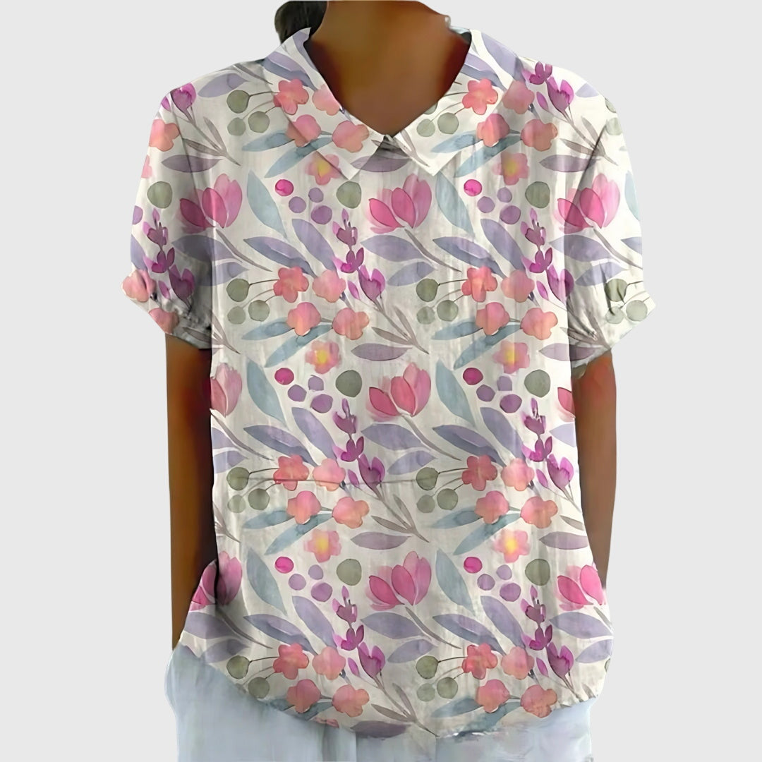 Pretty Floral Women's Top