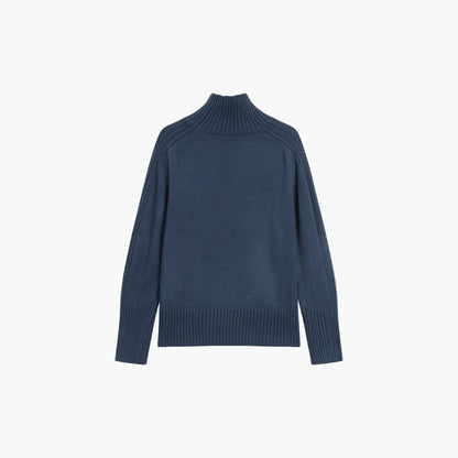 Cozy Women's Ribbed Turtleneck Sweater
