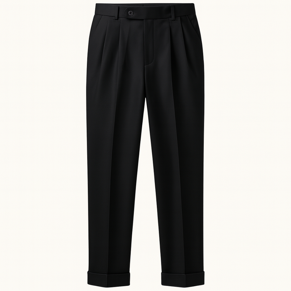 Classic Men's Flat Front Dress Pants - Vossary