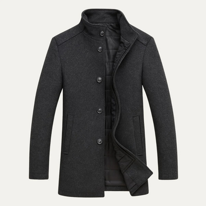 Timeless Men's Wool Trench Coat