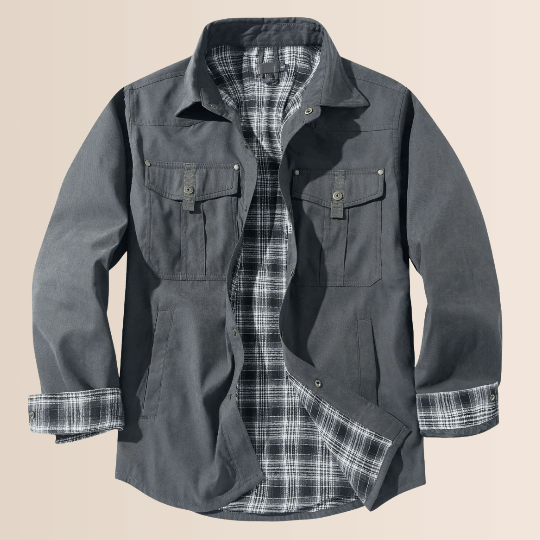 Classic Plaid Lumberjack Jacket - Vossary