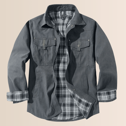 Classic Plaid Lumberjack Jacket - Vossary