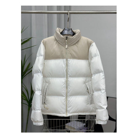 Warm Waterproof Puffer Jacket - Classic Fit, Cotton
