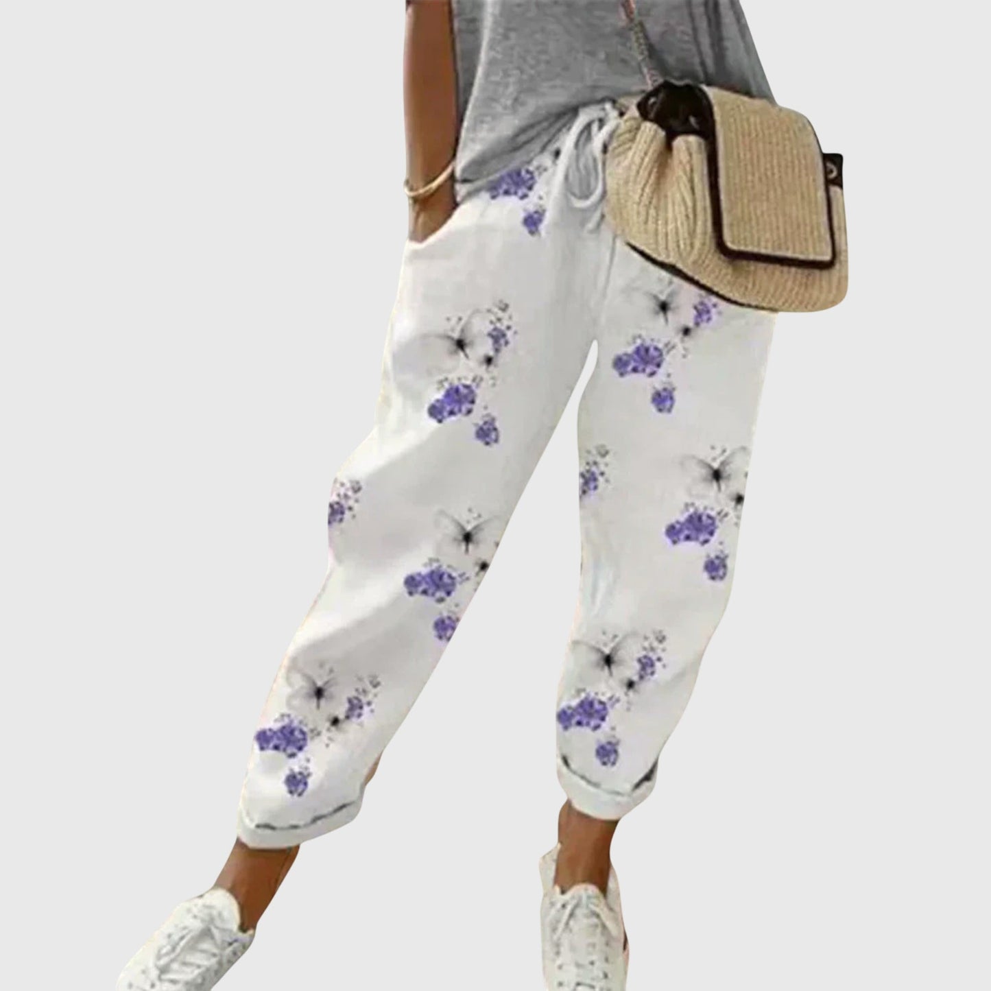 Soft Cotton Casual Trousers