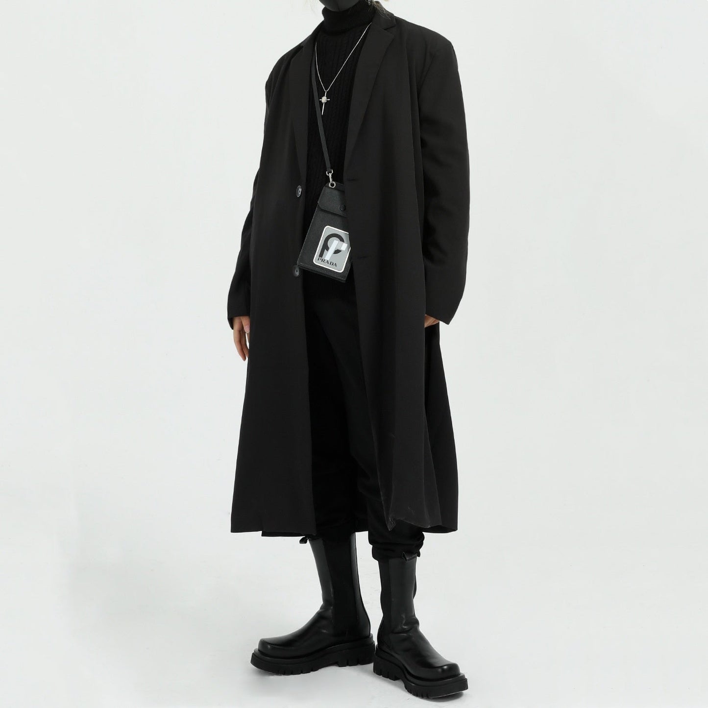 Comfortable Casual Men's Long Coat - Breathable Spring Jacket - Luxicro