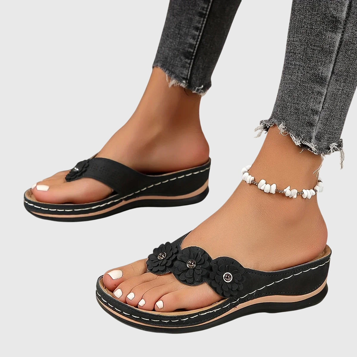 Comfortable Supportive Beach Flip Flops