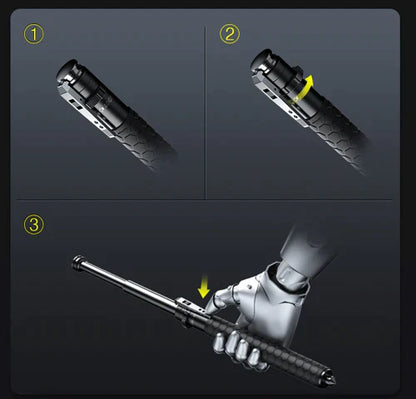 Compact Collapsible Walking Stick