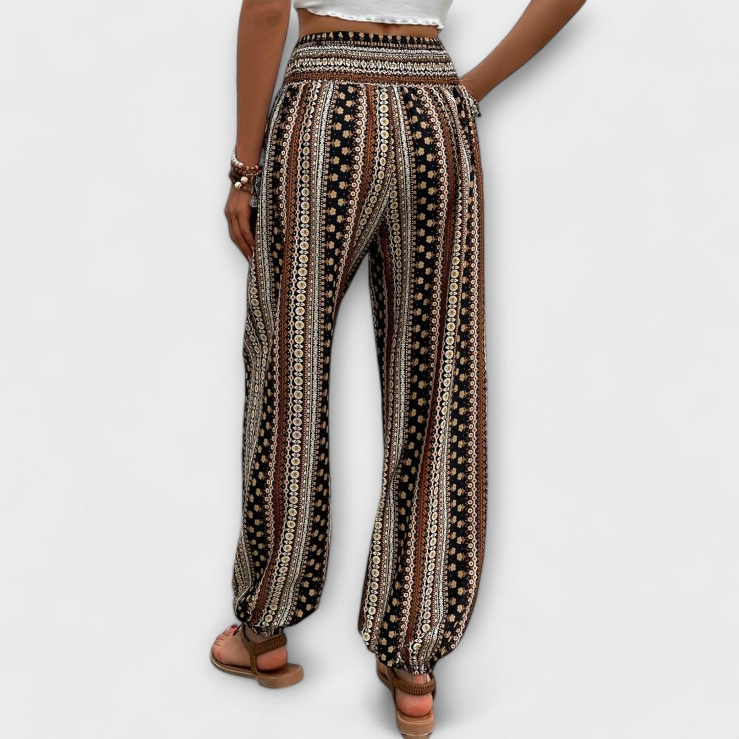 Colorful Printed Women's Pants