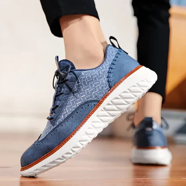 Premium Synthetic Leather Sneakers