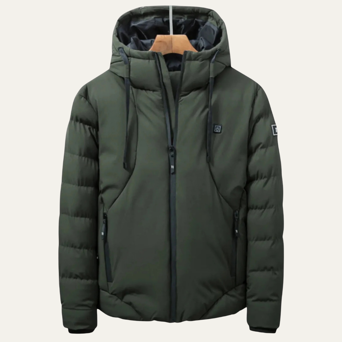 Thermal Insulated Men's Down Filled Puffer Jacket
