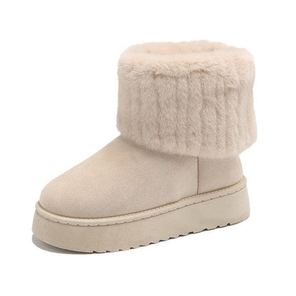 Warm Waterproof Ladies Snow Boots
