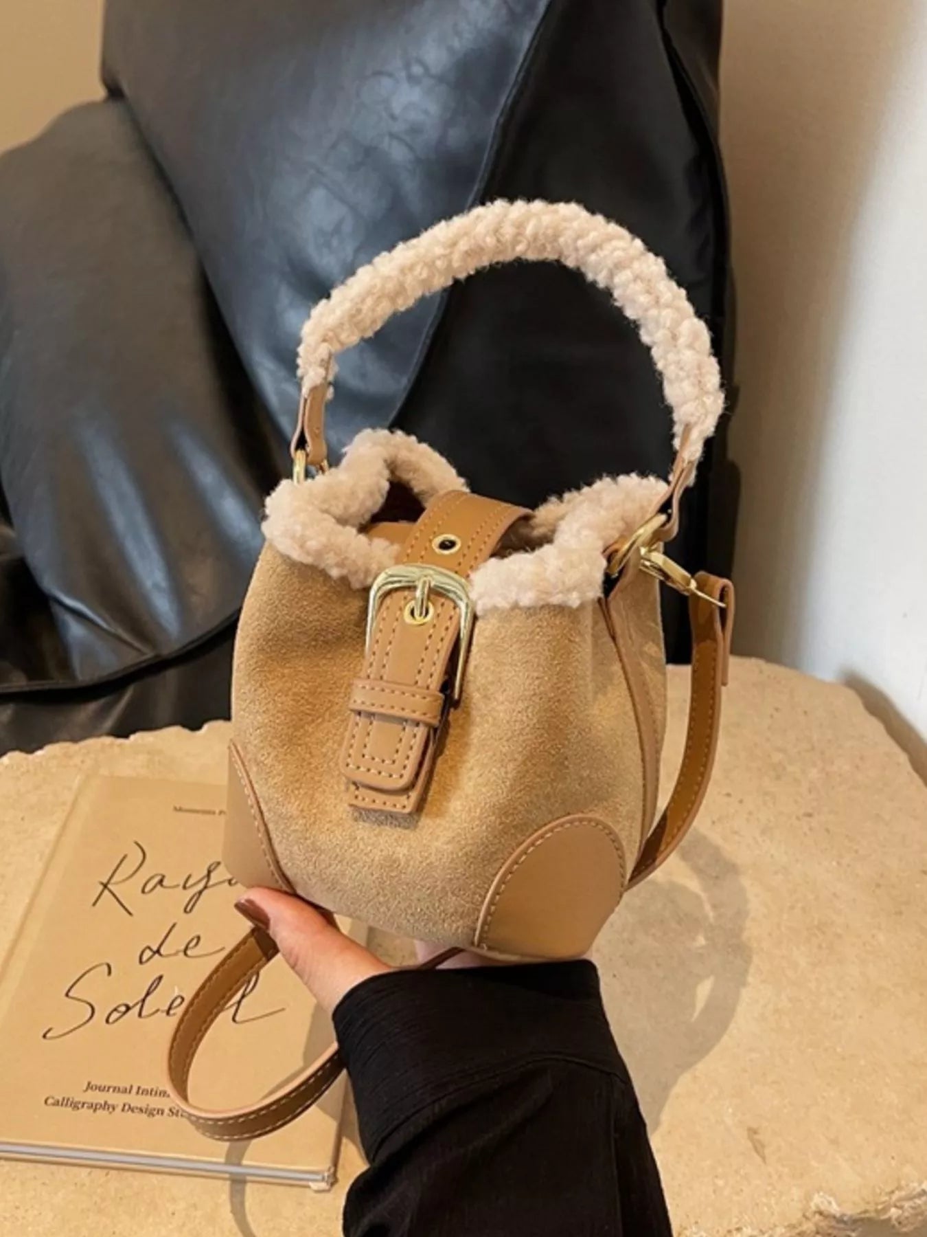 Soft Fringe Mini Shoulder Bag