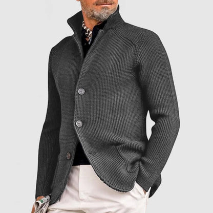 Tailored Fit Open Front Cardigan
