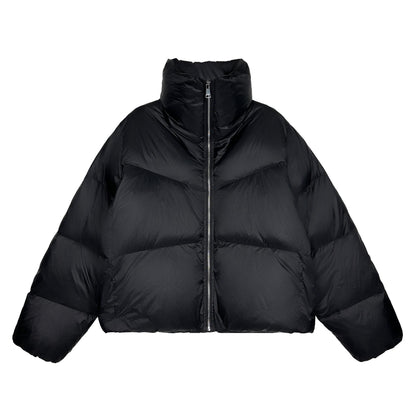 Warm Womens Padded Coat - Large Fitted, Waterproof Polyester