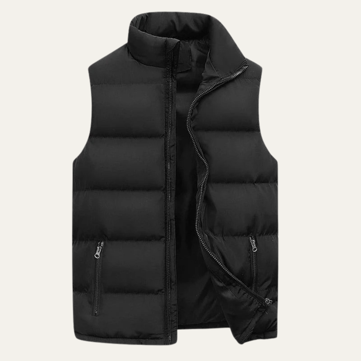 Warm Insulated Mens Puffer Vest - Vossary