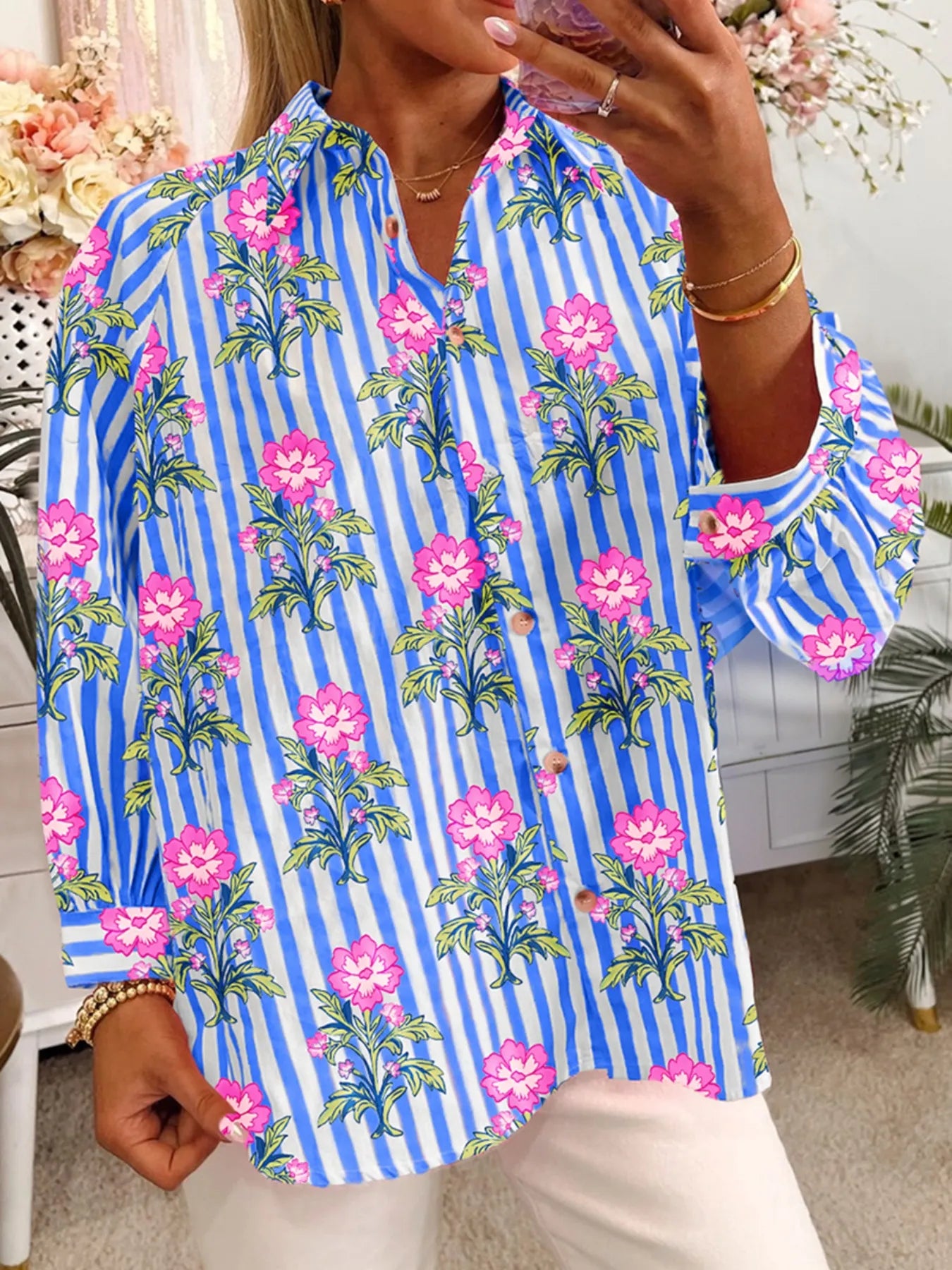 Classic Patterned Casual Shirt - EasyApparels