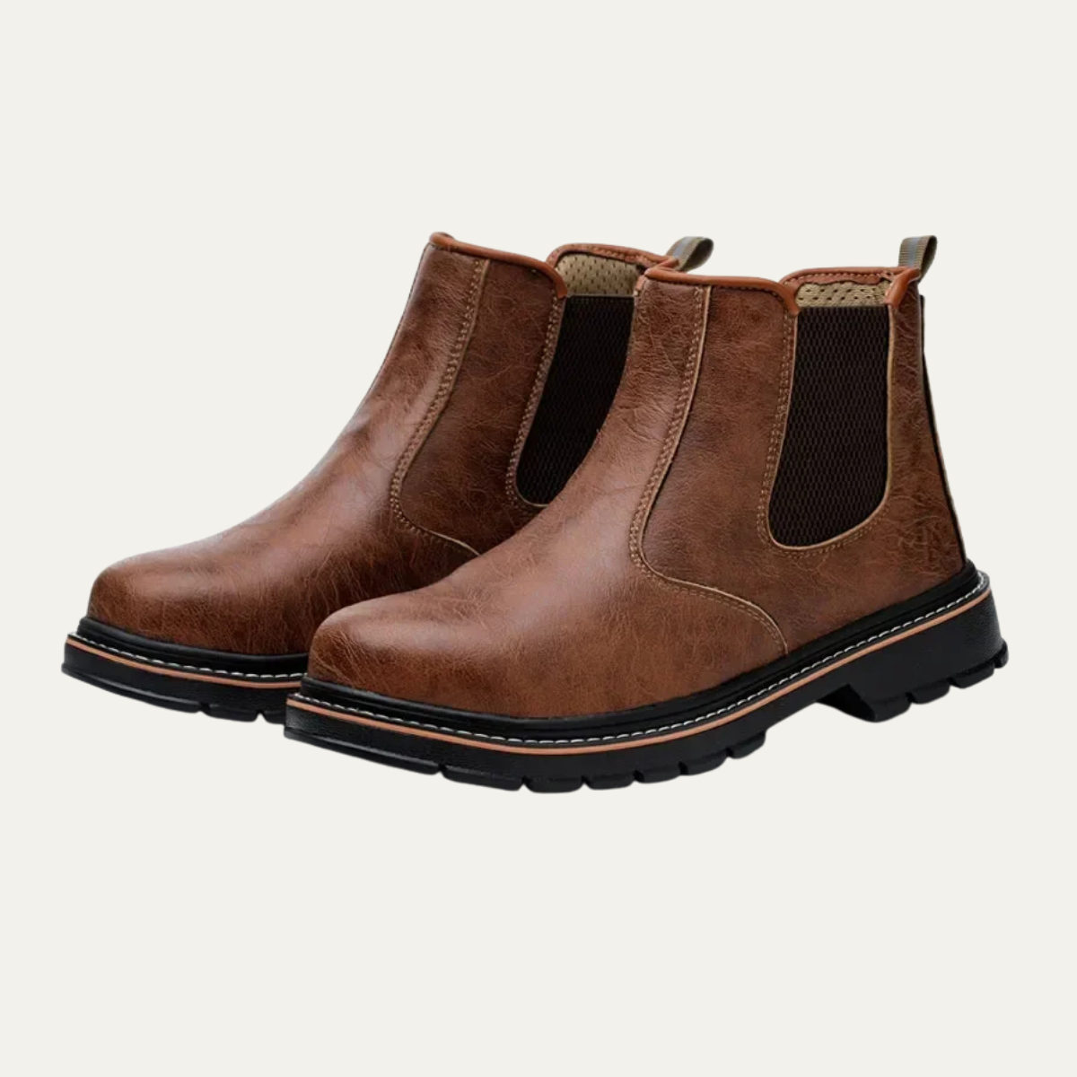 Men's Insulated Waterproof Steel Toe Work Boots - Vossary