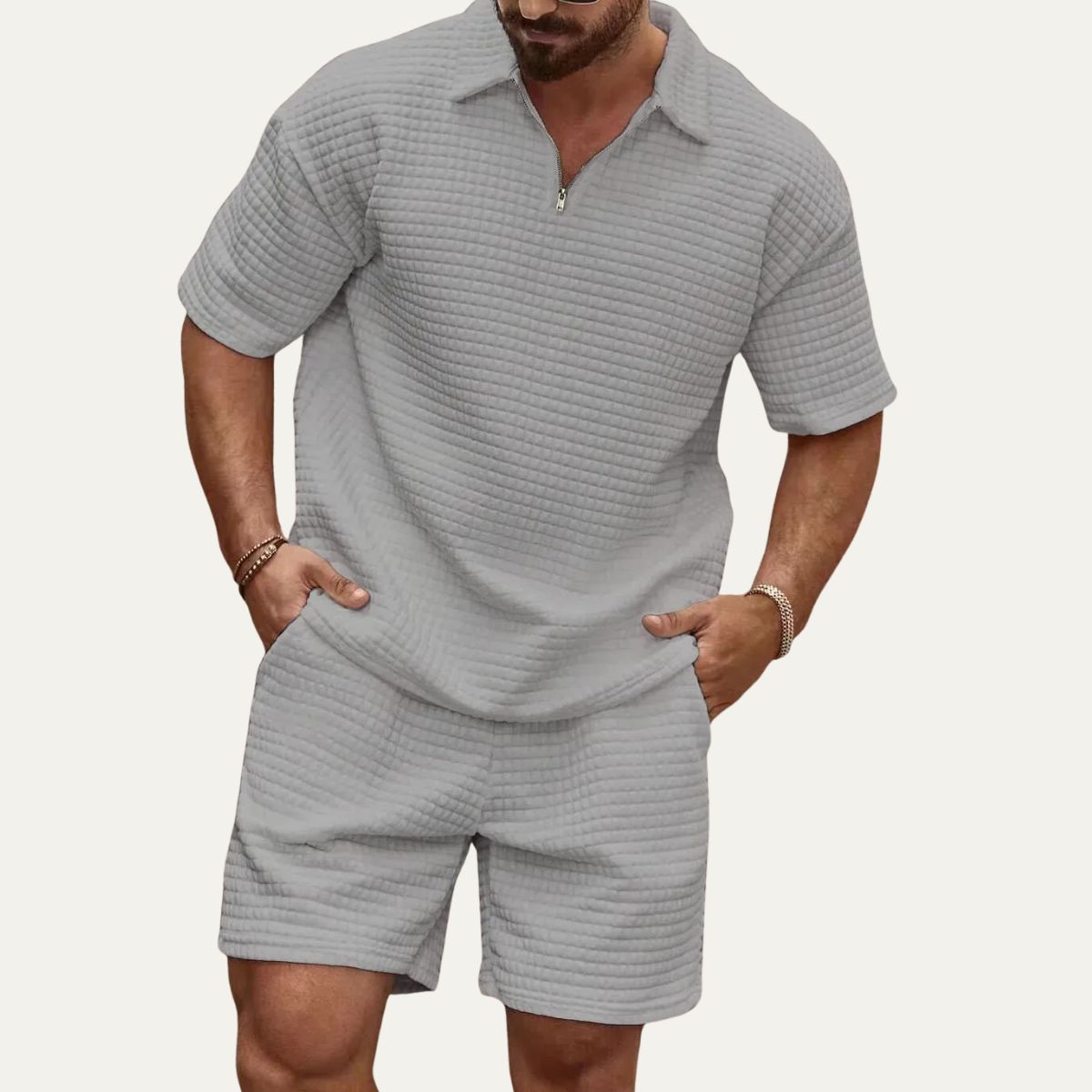Breathable Cotton Summer Clothing Set