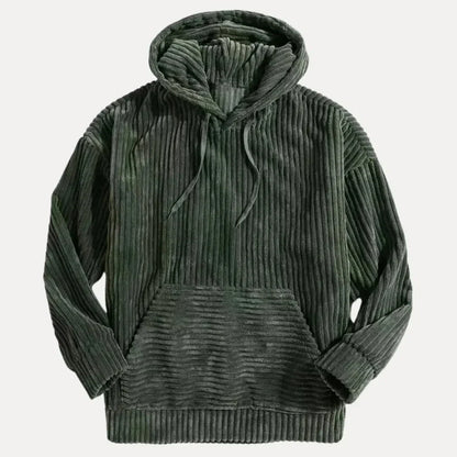 Rugged Textured Zip Hoodie