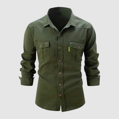 Relaxed Fit Cotton Mens Shirt