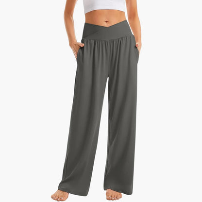 Women's Comfortable Wide Leg Pants with Pockets