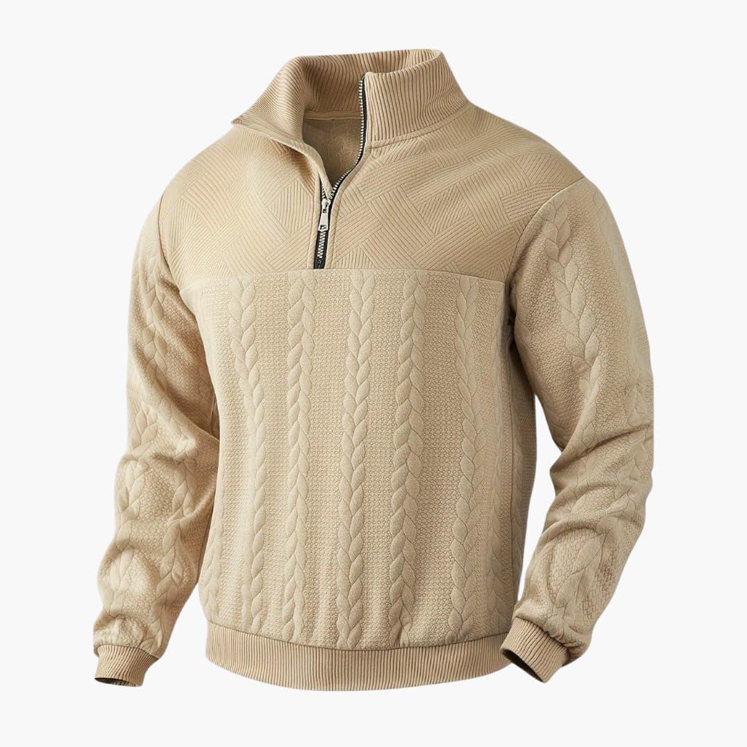 Cozy Mens Half Zip Fleece Pullover