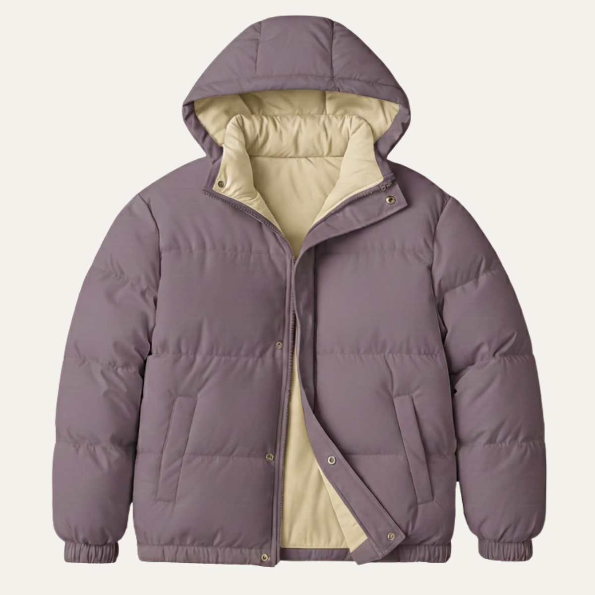 Thermal Insulated Men's Puffer Hooded Parka Jacket